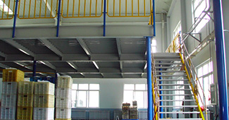 鋼平臺(tái)倉儲(chǔ)貨架   勝通成功吸引浙江昌鴻的目光