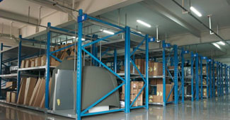 定制汽配行業(yè)專用貨架，杭州昶宏貿(mào)易與勝通攜手共贏