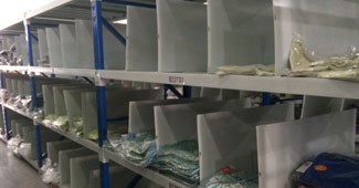 勝通成衣中型貨架，讓浙江簡愛時(shí)裝成功實(shí)現(xiàn)倉庫高效運(yùn)轉(zhuǎn)