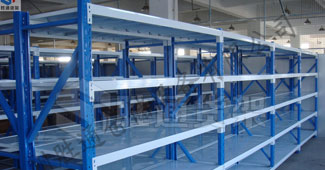 采購中型倉儲貨架，浙江恒星傳動選定杭州勝通