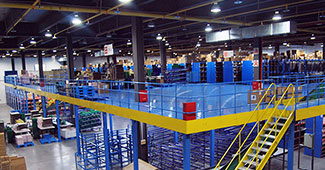 勝通貨架鋼平臺(tái)案例大集合