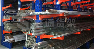 勝通為江山門窗企業(yè)打造專屬懸臂貨架