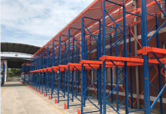 浙江鈴豐科技與勝通貨架再次合作 訂購(gòu)重型貨架百余臺(tái)