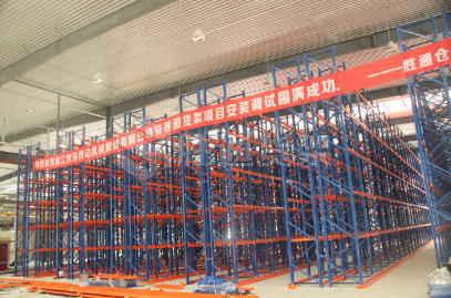 熱烈祝賀雙環傳動機械再次訂購重型貨架100多組。