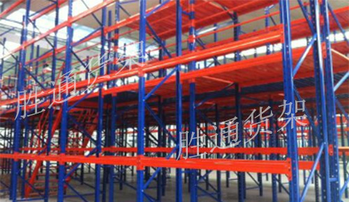 歡迎紹興中漂印染有限公司選擇勝通訂購重型橫梁貨架