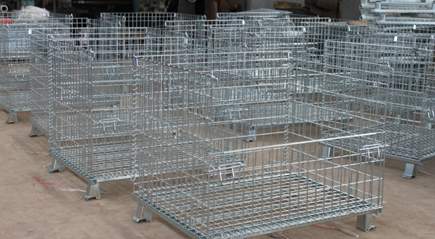 勝通貨架為您介紹倉儲籠的特點及生產(chǎn)過程