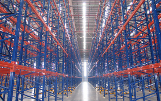 浙江希安冀重型貨架+中型貨架存儲方案，倉庫節省租金首選勝通倉儲！