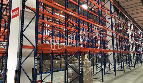 恭祝杭州歐歌電器80多組橫梁貨架正式投入使用