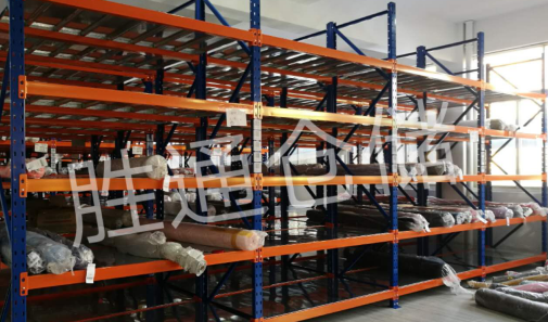 中亞布藝第三次采購重型面料貨架項目順利交付