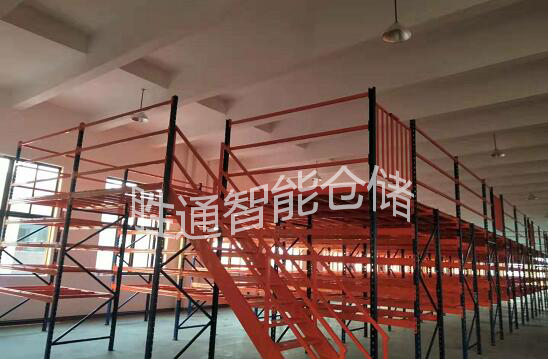 浙江峰立傳動技術成功搭建閣樓貨架