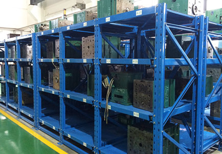 勝通模具貨架抽屜有效改善浙江某機械企業(yè)倉儲亂象