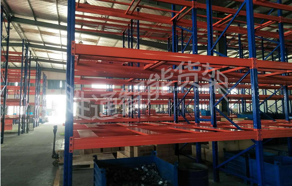 浙江萬(wàn)和汽車配件有限公司訂購(gòu)橫梁式貨架100多組