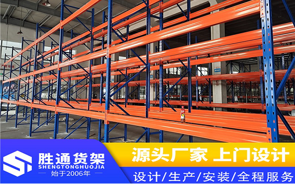 海寧路寶經編股份有限公司185組重型橫梁式貨架完美交付
