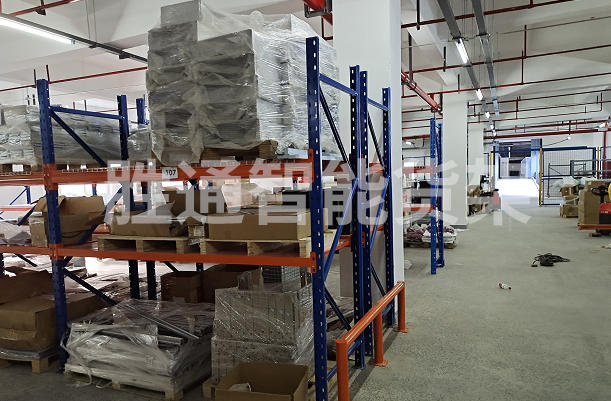 杭州富陽(yáng)中恒電氣重型網(wǎng)層板貨架項(xiàng)目圓滿交付使用