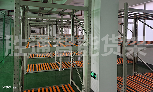 采購(gòu)流利條貨架，東赫電子選定杭州勝通智能倉(cāng)儲(chǔ)
