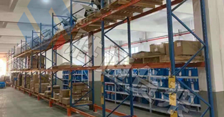 妙用重型橫梁貨架，中星光電子科技的倉(cāng)庫(kù)有效面積增大3倍！