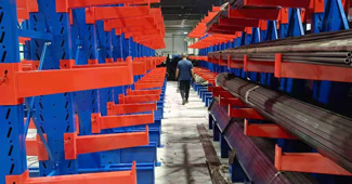 熱烈祝賀勝通懸臂貨架成功入駐星威國際家居！