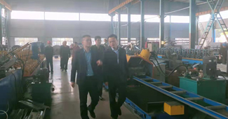 熱烈歡迎馬鞍山郭副縣長(zhǎng)一行親臨勝通馬鞍山工廠參觀指導(dǎo)！