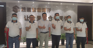 熱烈慶祝基偉休閑用品有限公司前來勝通考察，并成功簽單鋼平臺3座！