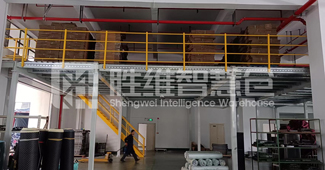 一款空間利用好，承重強(qiáng)的鋼平臺(tái)，大大提升箱包制造企業(yè)的倉(cāng)儲(chǔ)利用率