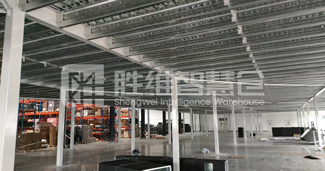 寧波某電子企業(yè)用上勝通的鋼平臺后，倉儲性能大大提升！