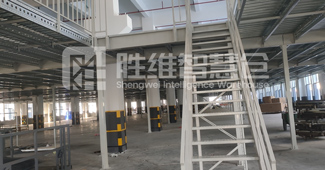 每平方承重500公斤的鋼平臺，讓這家包裝企業(yè)倉儲更方便！