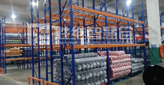 有勝通這款高性價(jià)比的重型貨架，杭州這家面料企業(yè)再不愁倉(cāng)儲(chǔ)難