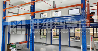 在定制了一款鋼平臺(tái)后，浙江某企業(yè)快速解決了倉(cāng)庫(kù)存儲(chǔ)難題