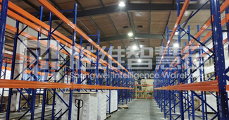 儲存量5420個貨位，這款重型貨架助力電機企業(yè)倉儲升級！