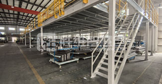 鋼平臺貨架大顯身手，讓紹興企業(yè)倉庫空間擴容三倍！