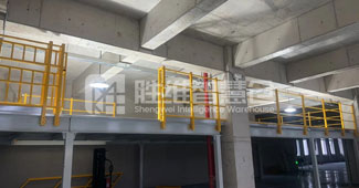 臺州汽配企業(yè)巧用鋼平臺貨架，倉儲辦公兩不誤！