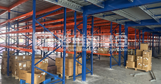 常州電子設(shè)備倉大升級！1426㎡二層閣樓貨架，空間利用率翻倍