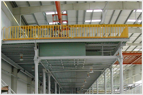 鋼平臺(tái)閣樓貨架