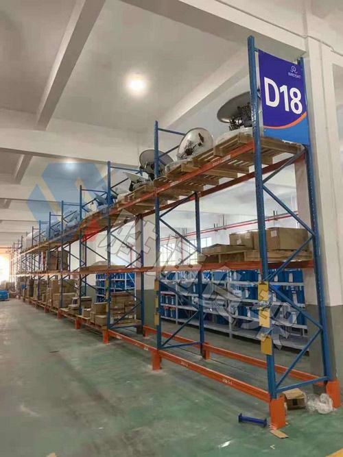 浙江中星光電子科技重型橫梁貨架項目