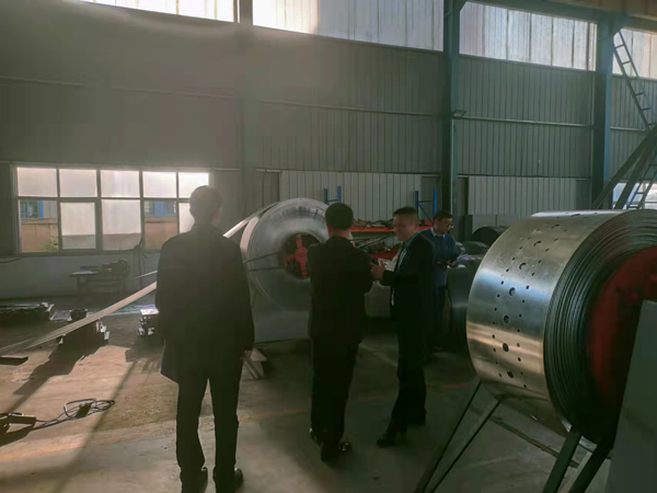 熱烈歡迎馬鞍山郭副縣長一行親臨勝通馬鞍山工廠參觀指導(dǎo)！