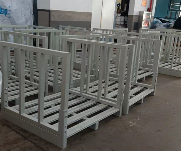 杭州航民錢江染整給自家倉(cāng)庫(kù)換上了質(zhì)量更可靠的勝通面料框！